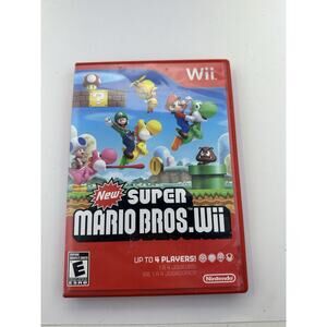 New Super Mario Bros Wii Nintendo Wii